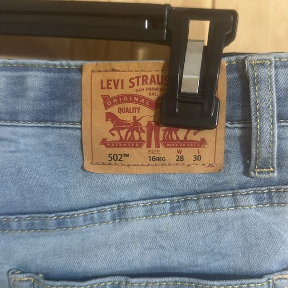 Levi’s 502 Men's Blue Jeans - Picture 5 of 6